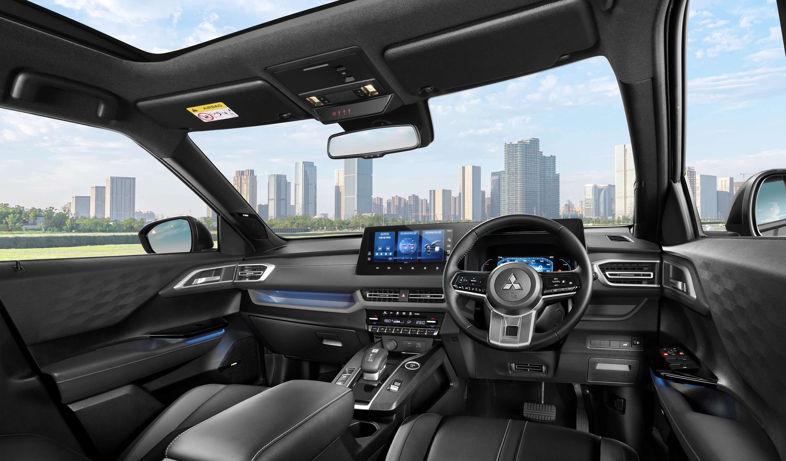 Xforce Hybrid Frameless Panoramic Roof